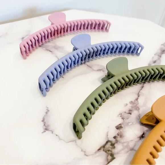 NWOT Amazon Hair Claw Clips - Picture 4 of 8